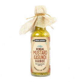 Urban Platter Bengal Mustard Kasundi Sauce  Plastic Bottle  200 grams